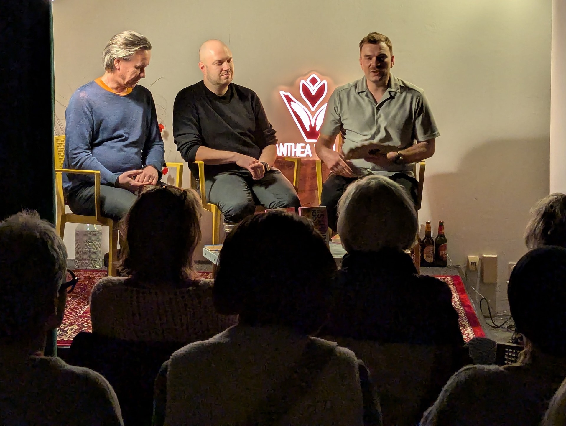 Übersetzer Mirko Kraetsch, Jakub Stanjura, Verleger Ruben Höppner