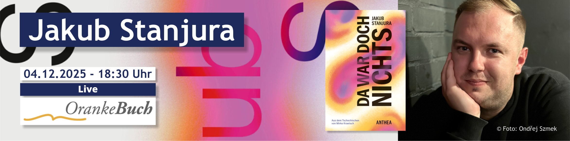 OrankeBuch live: Jakub Stanjura