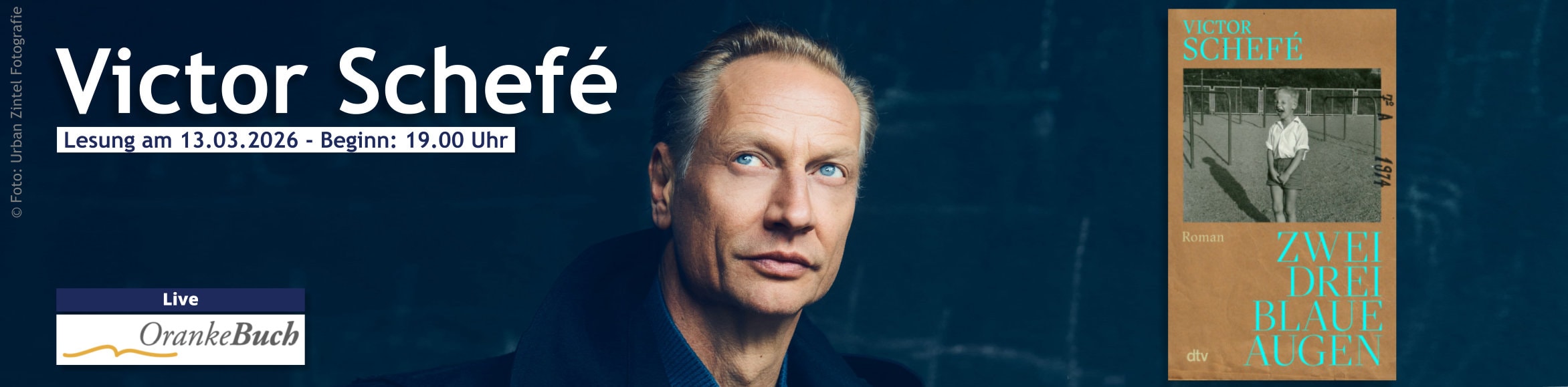 Victor Schefé live bei OrankeBuch!