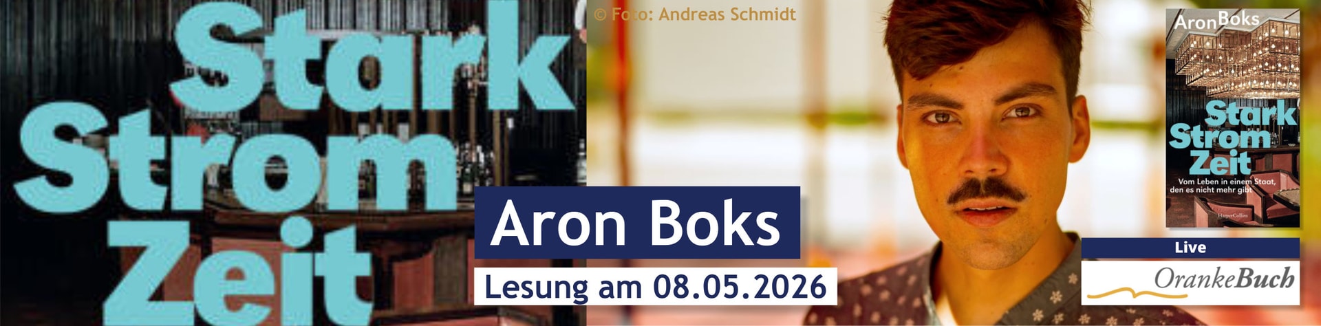 Aron Boks live bei OrankeBuch